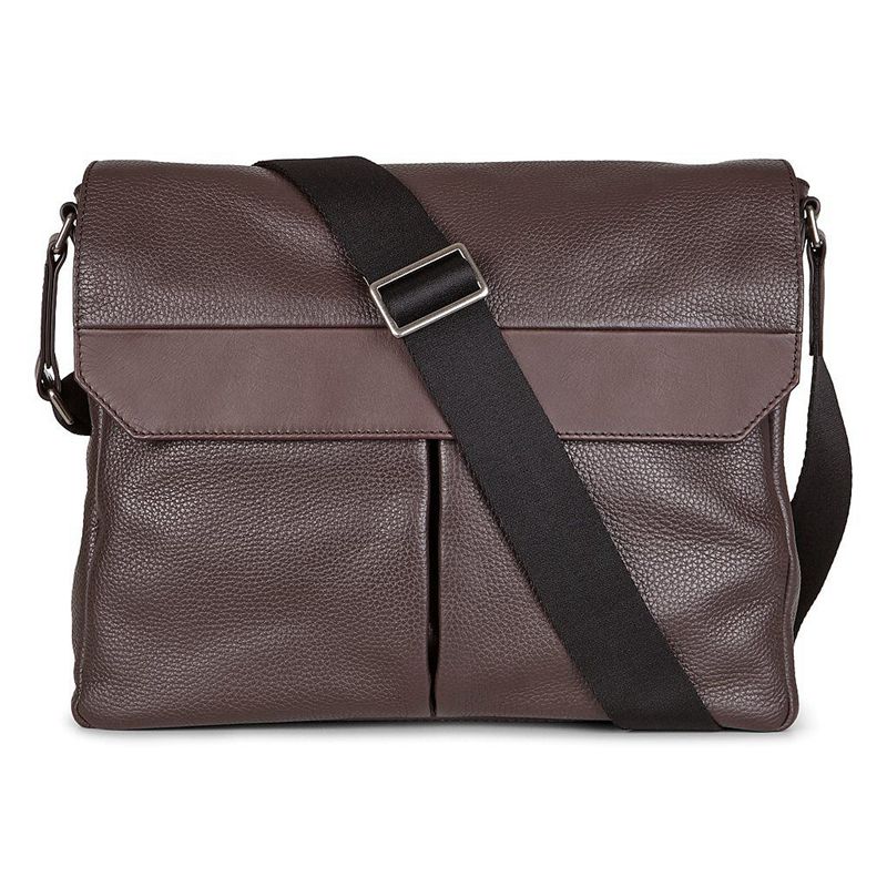 Men ECCO SUNE - Crossbody-Bags Brown - India YAEBHG603